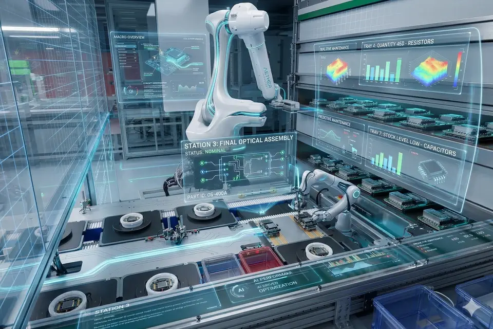 Robot cấp liệu